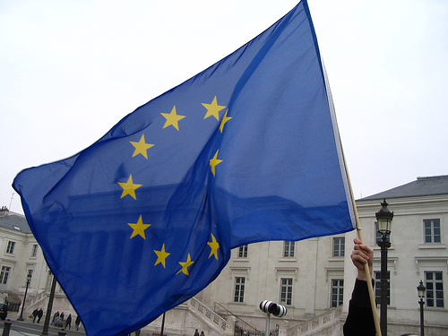 EU blue flag