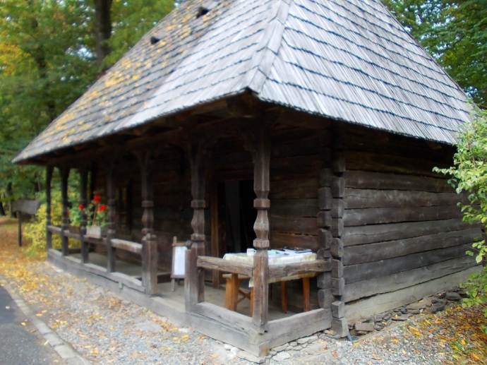 Traditional building at the ASTRA Museum